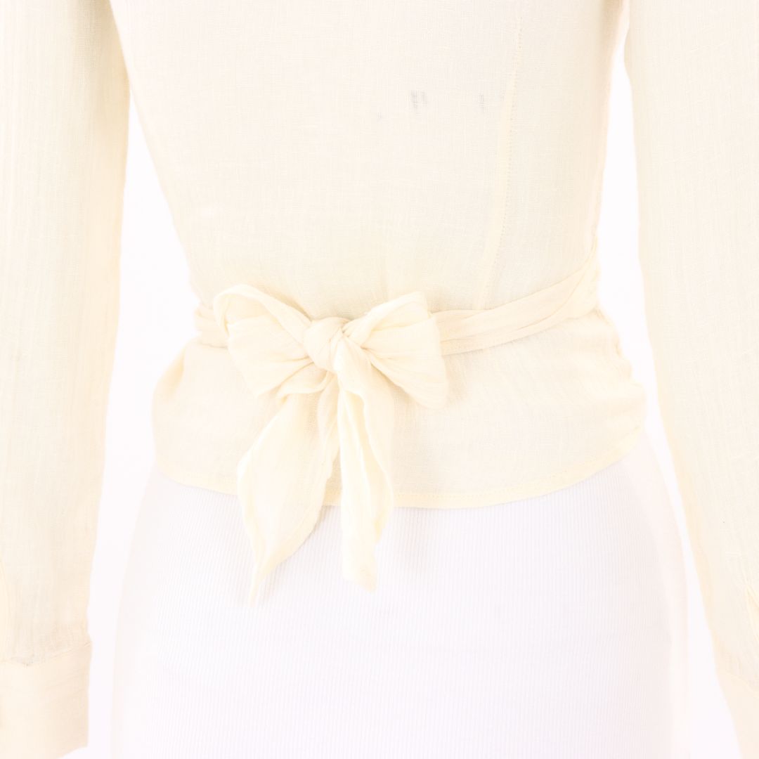 Mes Demoiselles Rudside Linen Top Size FR 34 | AU 6