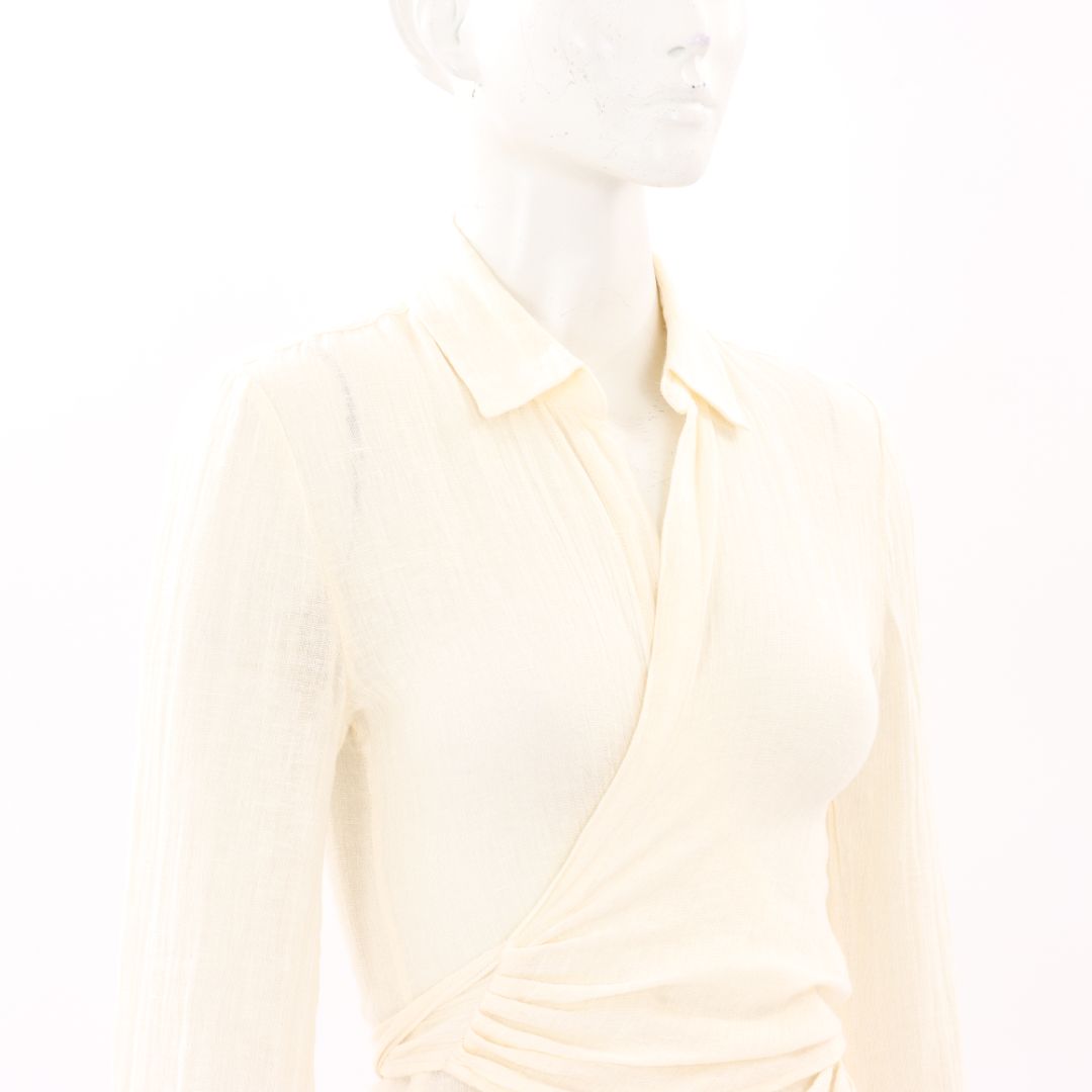 Mes Demoiselles Rudside Linen Top Size FR 34 | AU 6