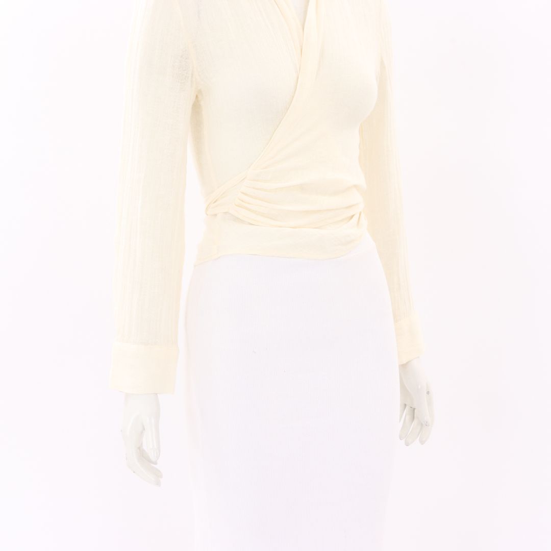 Mes Demoiselles Rudside Linen Top Size FR 34 | AU 6