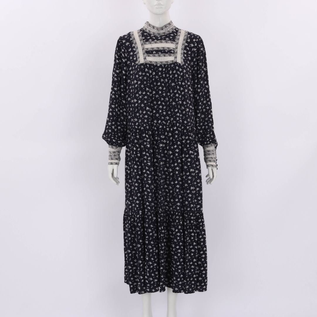 Sezane X Sea New York Lilith Maxi Dress Size FR 40 | AU 12