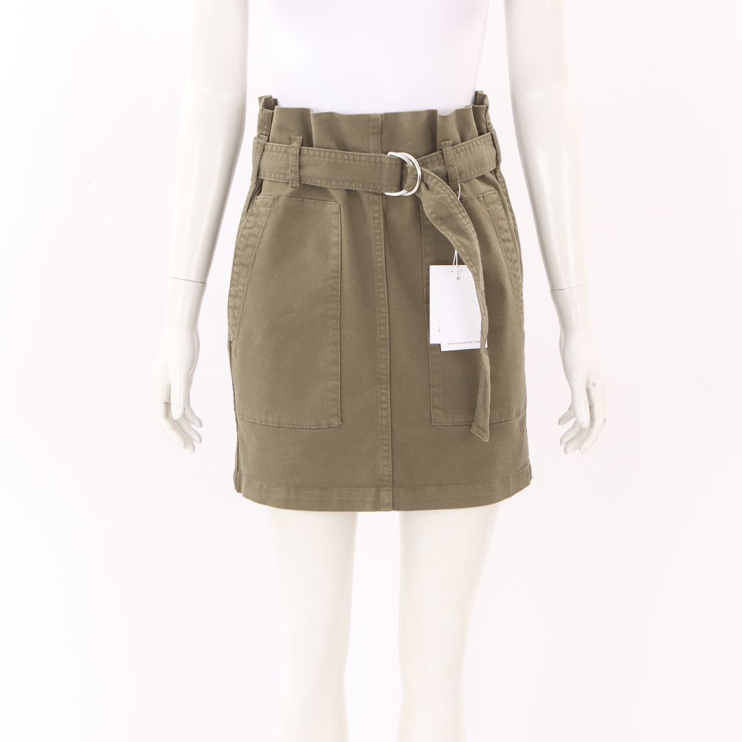 Anine Bing Belted Mini Skirt Size Extra Small