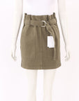Anine Bing Belted Mini Skirt Size Extra Small