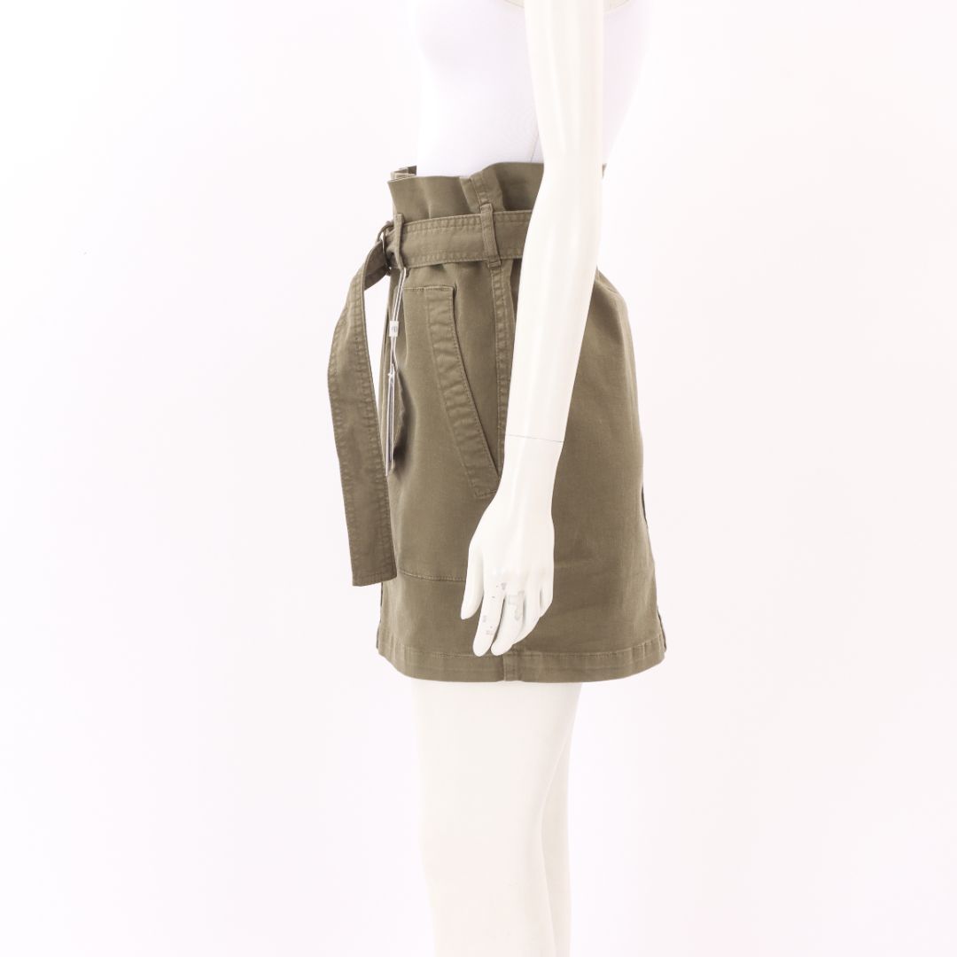 Anine Bing Belted Mini Skirt Size Extra Small