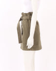 Anine Bing Belted Mini Skirt Size Extra Small