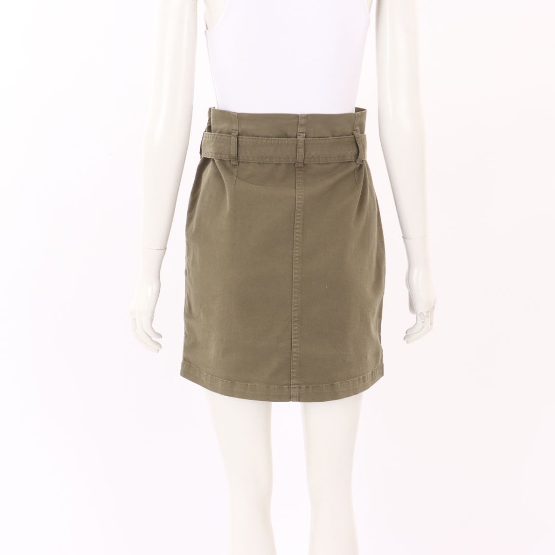 Anine Bing Belted Mini Skirt Size Extra Small