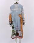 Nancy Bird Printed Midi Shirt Dress Size XL