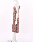Scanlan Theodore Floral Silk Slip Dress Size 8