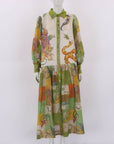 Alemais Jerome Silk Shirtdress Size 12