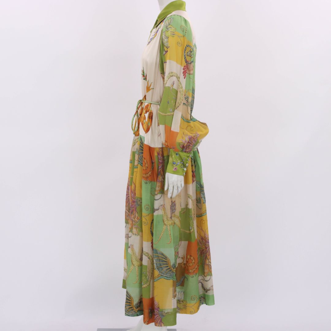 Alemais Jerome Silk Shirtdress Size 12