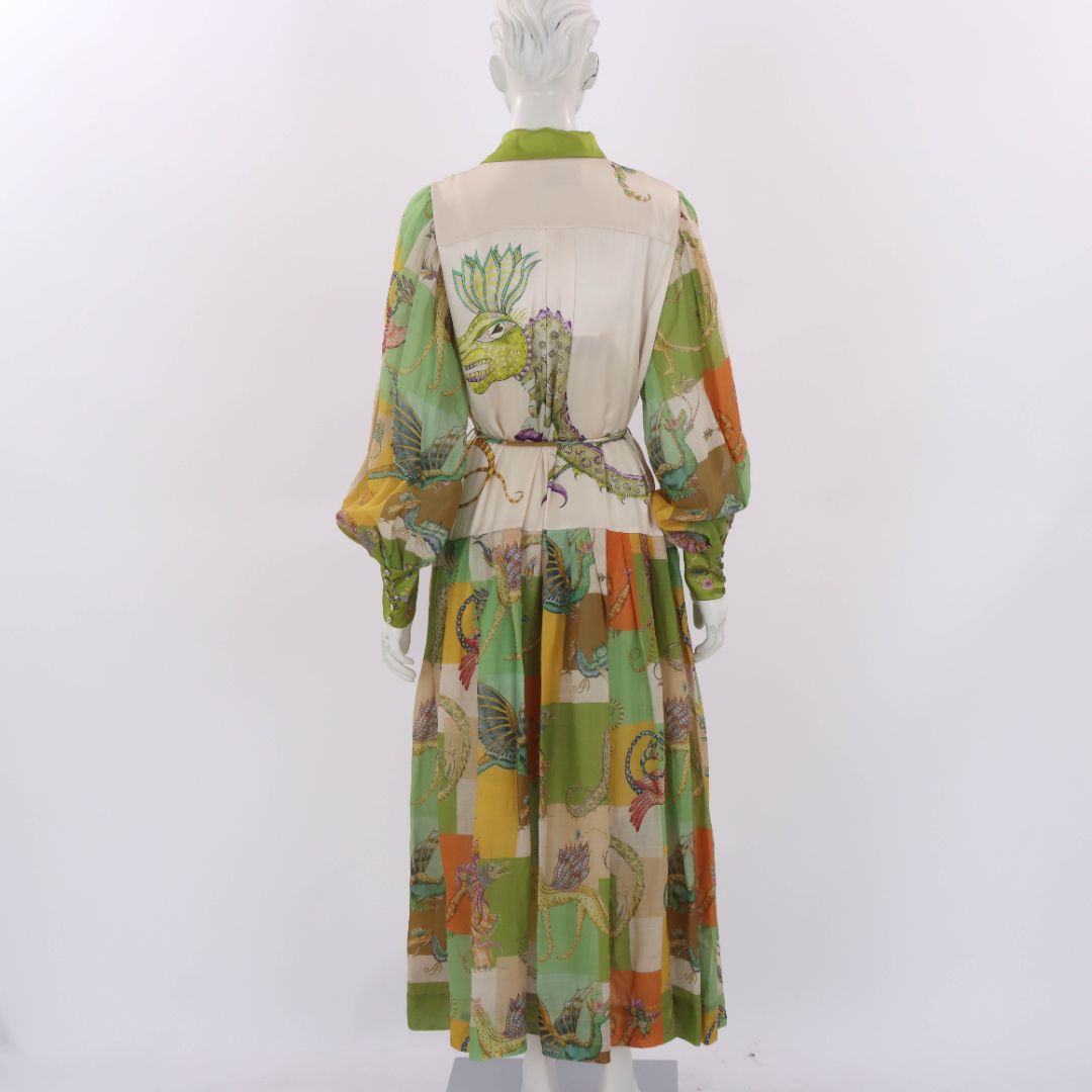 Alemais Jerome Silk Shirtdress Size 12
