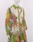 Alemais Jerome Silk Shirtdress Size 12