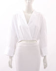 Scanlan Theodore Elastic Waist Cotton Top Size 6