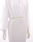 Scanlan Theodore Elastic Waist Cotton Top Size 6