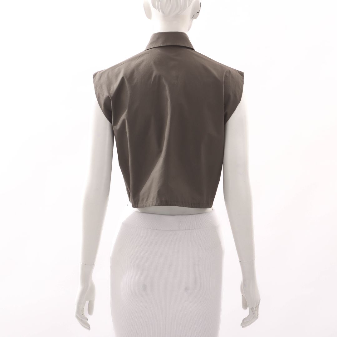 Scanlan Theodore Cotton Drawstring Top Size 6