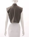Scanlan Theodore Cotton Drawstring Top Size 6