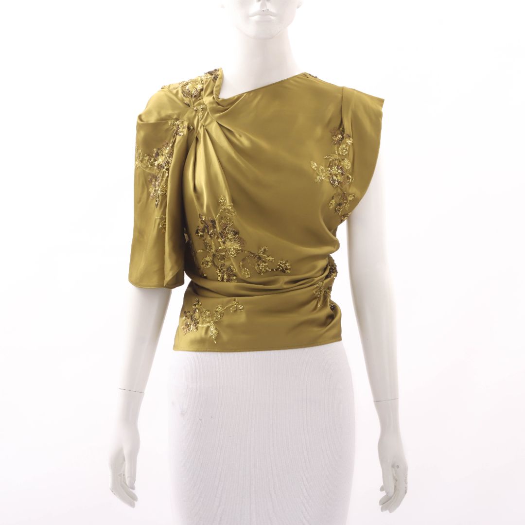 Scanlan Theodore Sequin Top Size 6