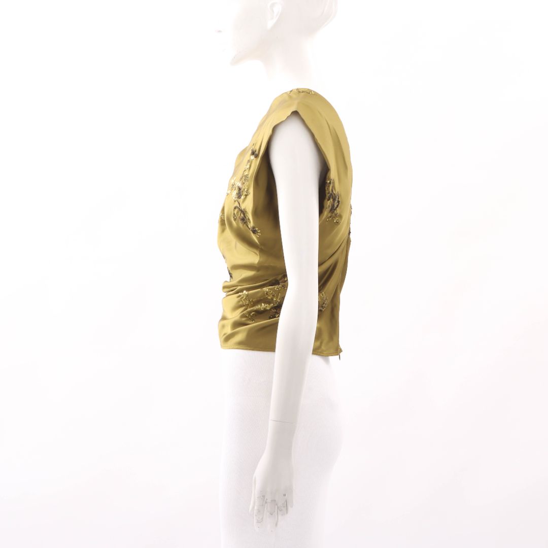 Scanlan Theodore Sequin Top Size 6