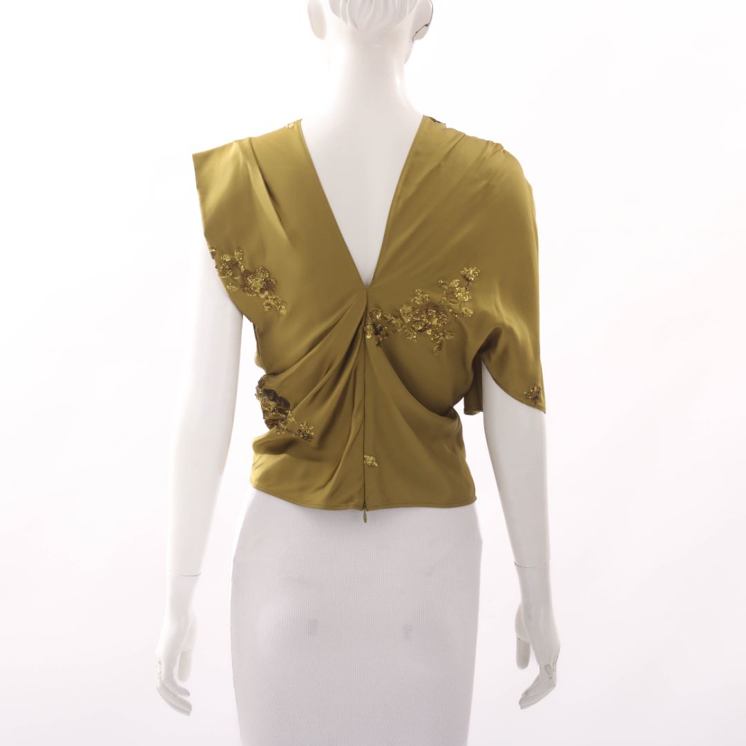 Scanlan Theodore Sequin Top Size 6