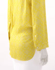 Scanlan Theodore Silk Lurex Wrap Top Size 10
