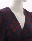Scanlan Theodore Cropped Wrap Top Size 8