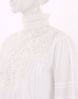 Nili Lotan Cotton Lace Blouse Size Medium