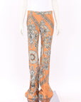 Chloe Paisley print Wide Leg Pants Size FR 38 | AU 10