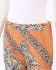 Chloe Paisley print Wide Leg Pants Size FR 38 | AU 10