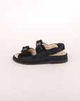 Chanel Pony Hair and Shearling Dad Sandals Size 38