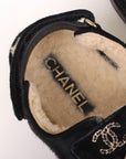 Chanel Pony Hair and Shearling Dad Sandals Size 38