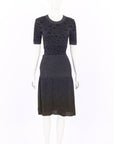 Bottega Veneta Butterfly Jacquard Dress Size IT 38 | AU 6