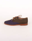Maud Alice Dainty Multi Fabric Derby Lace Up Shoes Size 39