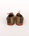 Maud Alice Dainty Multi Fabric Derby Lace Up Shoes Size 39