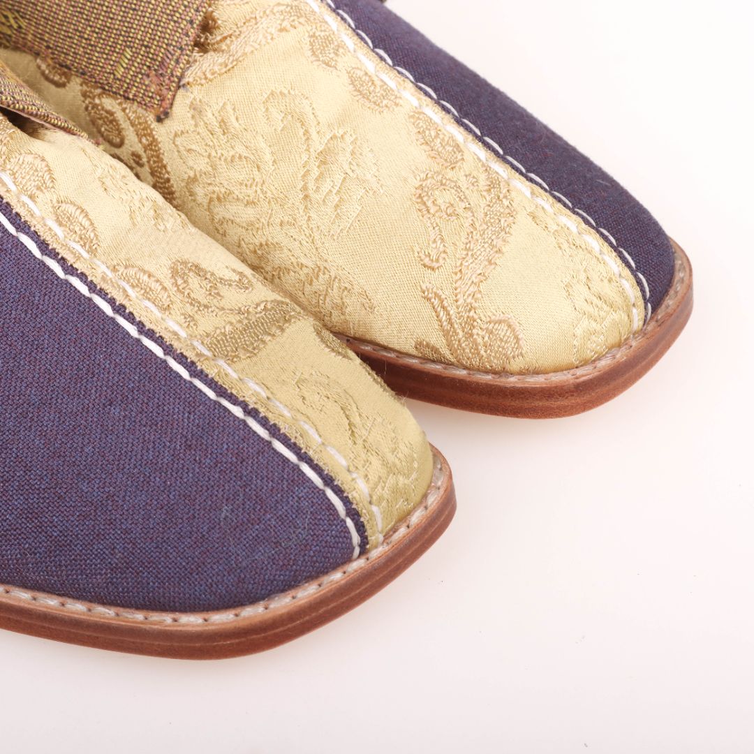 Maud Alice Dainty Multi Fabric Derby Lace Up Shoes Size 39