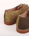 Maud Alice Dainty Multi Fabric Derby Lace Up Shoes Size 39