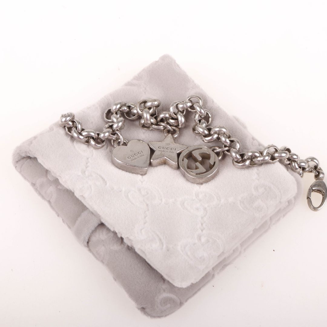 Gucci Trademark Charm Bracelet