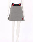 Miu Miu Checked Wool Mini Skirt Size IT 40 | AU 8