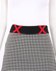 Miu Miu Checked Wool Mini Skirt Size IT 40 | AU 8