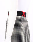 Miu Miu Checked Wool Mini Skirt Size IT 40 | AU 8