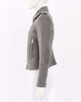 Isabel Marant Wool Blend Biker Jacket Size 1