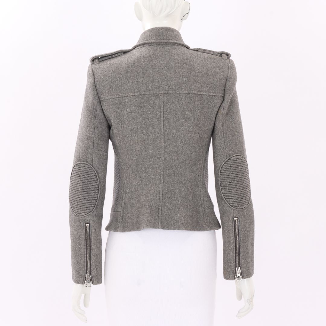 Isabel Marant Wool Blend Biker Jacket Size 1