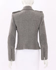 Isabel Marant Wool Blend Biker Jacket Size 1