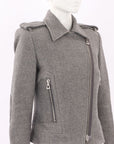 Isabel Marant Wool Blend Biker Jacket Size 1