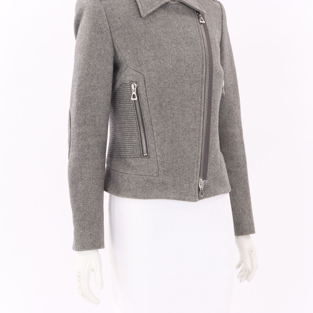 Isabel Marant Wool Blend Biker Jacket Size 1