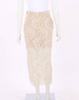 Stella McCartney Lace Overlay Pencil Skirt IT 38 | AU 6
