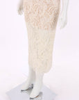 Stella McCartney Lace Overlay Pencil Skirt IT 38 | AU 6