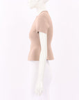 Scanlan Theodore Crepe Knit Zip Top Size XS