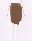 Balenciaga Asymmetrical Mini Skirt Size 36 | AU 8