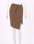 Balenciaga Asymmetrical Mini Skirt Size 36 | AU 8