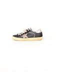 Golden Goose Superstar Sneakers with Silver Eyelets Size 35