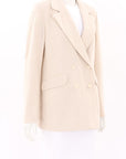 Harris Wharf London Double Breasted Jacket Size IT 44 | AU 12